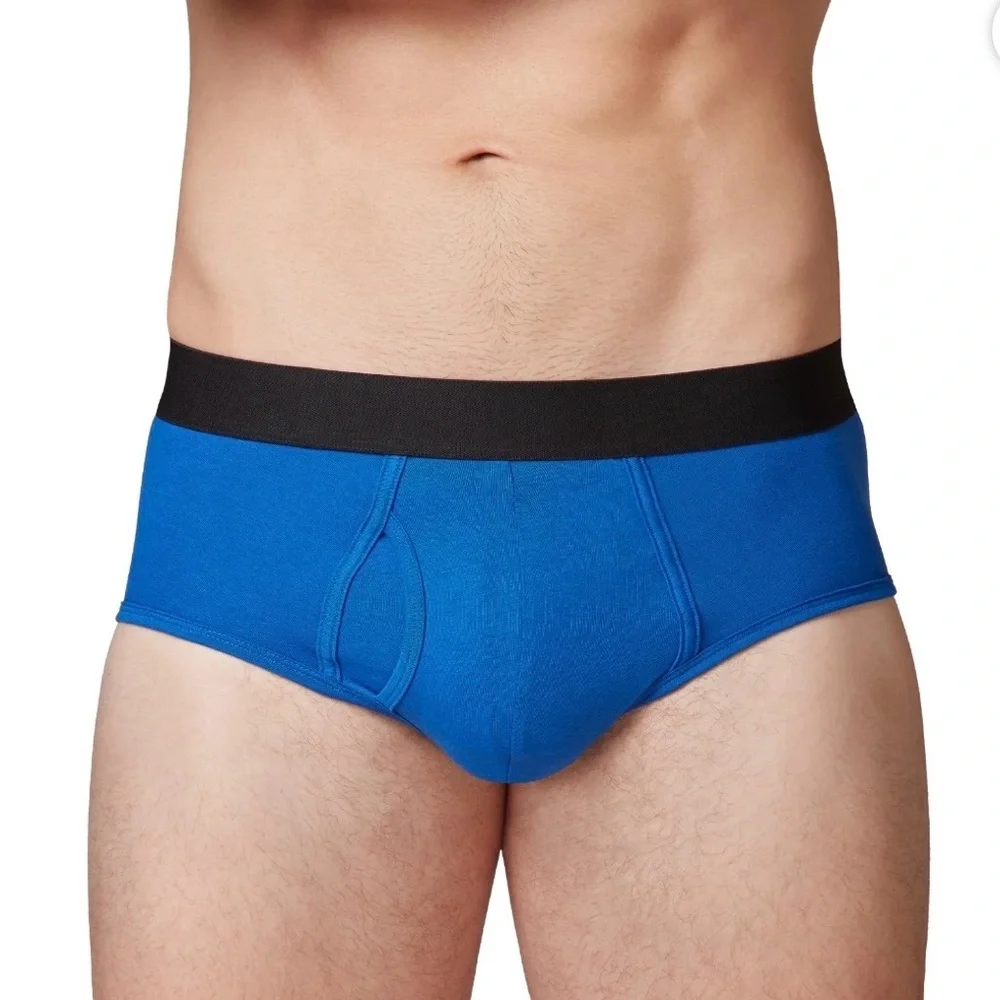 Athletic Works Men's Performance Cotton Brief, 6 Pack